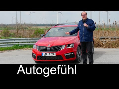 Skoda Octavia RS 230 hp FULL REVIEW Facelift 2018/2017 test driven new