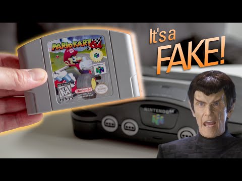 The N64 games I bought were FAKE