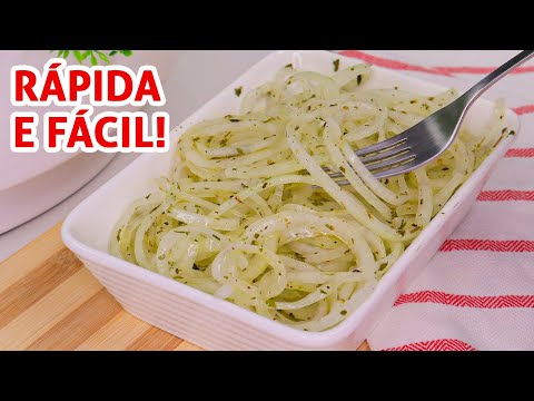 CHIVES - ONION SALAD FOR BARBECUE | Recipe