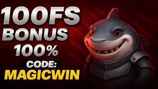 VAVADA Promo Code - "MAGICWIN" Claim A FREE 100% BONUS& 100 FS (Code R