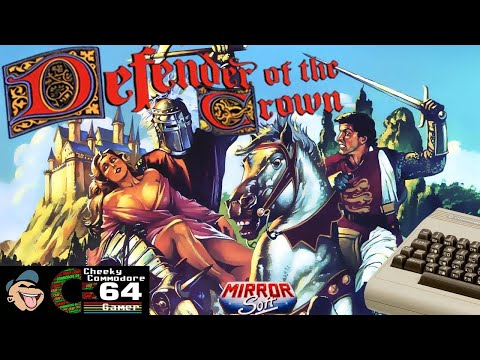 DEFENDER OF THE CROWN – Commodore 64 (1987) | Cinemaware's Medieval Strategy Classic