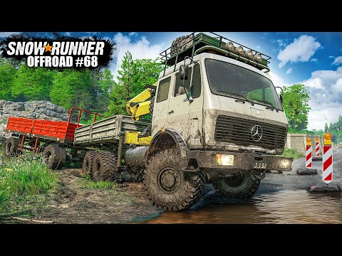 SNOWRUNNER #68: SOJA-Lieferung nach Österreich | OFFROAD Simulation