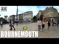 BOURNEMOUTH Dorset 2021- Town Centre, Beach & Gardens - 4K Virtual Walk