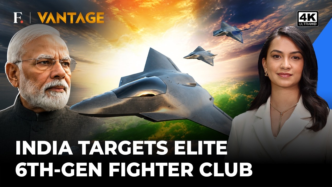 India Eyes France's FCAS for Its Sixth-Generation Fighter Jet Future | Vantage on Firstpost | 4K