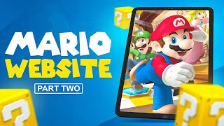 Build The Mario Bros Movie Website (Step by Step Tutorial) | Part 2