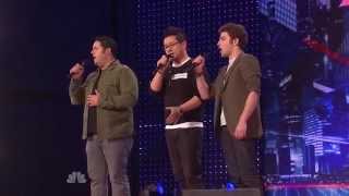 America's Got Talent Auditions Forte Tenor Singers, First ever public performance 06 29 2013