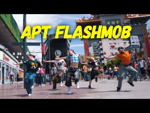 "APT" FLASHMOB - ROSÉ & Bruno Mars | Coreografía Pecas Conte