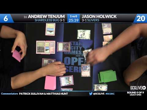 SCGKC - Legacy - Round 5b - Andrew Tenjum vs Jason Holwick [Magic: the Gathering]