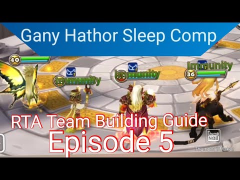 RTA Team Building Guide Episode 5..CC Team (Gany Hathor Comps)