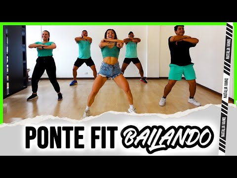 🔥BAILE FIT INTENSO en CASA #130. Quema calorías en casa -Intense Zumba Dance Class - Natalia Vanq