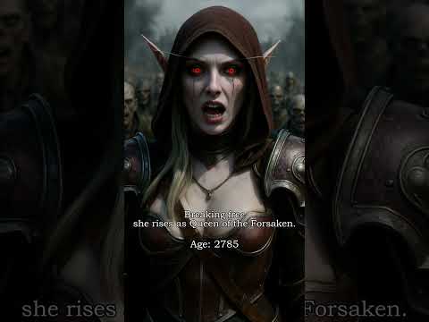 The full life story of Sylvanas Windrunner — from noble elven beginnings to her descent into shadow.