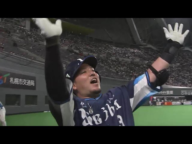 【2回表】絶好調!! ライオンズ・山川穂高の3試合連発となるソロホームラン!! 2022年3月29日 北海道日本ハムファイターズ 対 埼玉西武ライオンズ