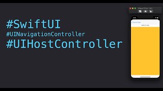 Download the video "#beginner #SwiftUI Navigation from ViewController #UIHostController #Swift"