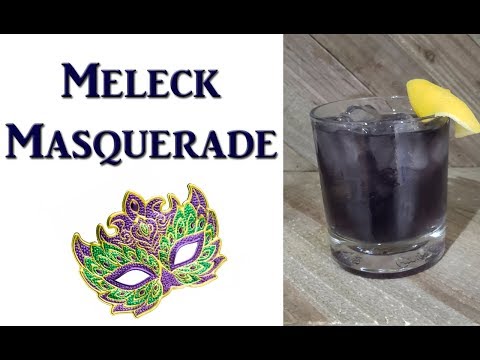 Meleck Masquerade with JT Meleck Vodka Keto Cocktails