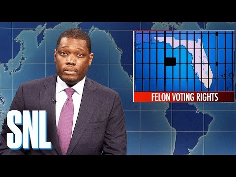 Weekend Update: Florida Voting Rights Initiative - SNL