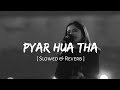 Pyar Hua Tha Slowed Reverb Female Version Aima Baig Lofi Sonic India