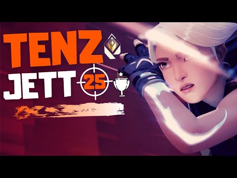 TENZ WITH RADIANT MVP JETT GAMEPLAY ON SPLIT | 25 ELIMS - VALORANT