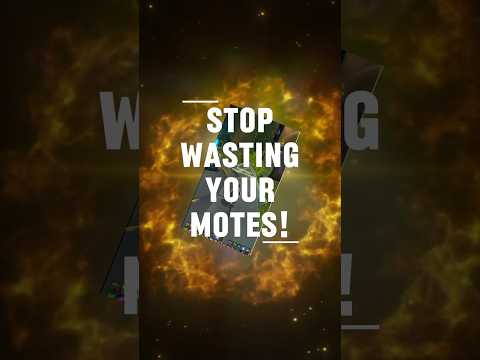🎯 Stop Wasting Your Motes in Legion Remix!