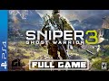 Sniper Ghost Warrior 3 -  Full  PS4 Gameplay Walkthrough | FULL GAME Longplay