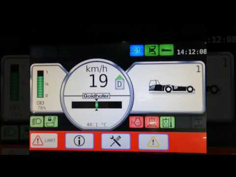 Goldhofer »PHOENIX« E validation tests - heated roller test bench
