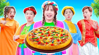 Tấm Trổ Tài Làm Pizza Khổng Lồ - Ai Đã Lấy Vàng Của Lão Trư ? | Biệt Đội Tấm Cám | MIU MIU TV
