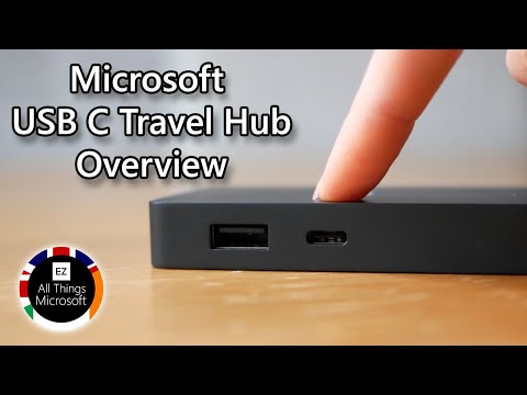 „Microsoft Surface USB-C Travel Hub“. video