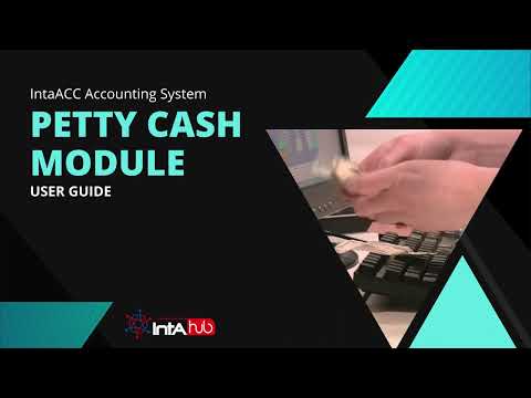 Petty Cash Module training video thumbnail