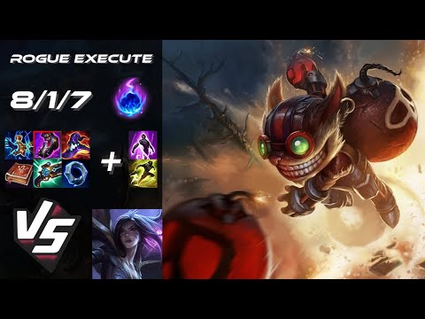 Rogue Execute BOTTOM Ziggs vs Kai'Sa - EU Grandmaster Patch 25.S1.6