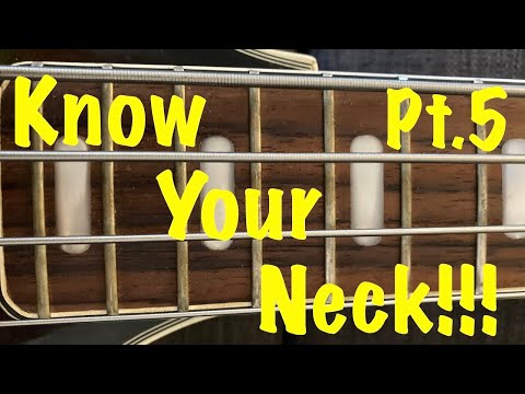 KNOW YOUR NECK #5 2 octave and Full-range C major scale.