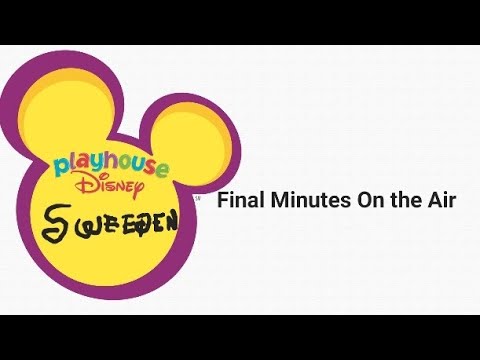 Playhouse Disney Sweden. Final Minutes On The Air 9- 9-2011