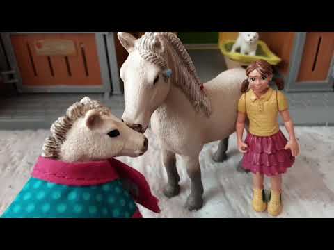 Il primo bagnetto al puledro - cavalli schleich - Episodio 5