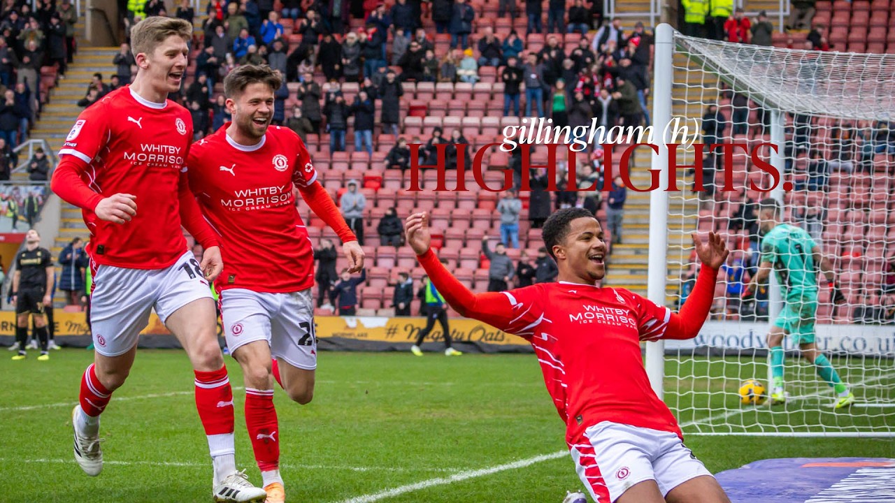 Crewe Alexandra vs Gillingham Highlights