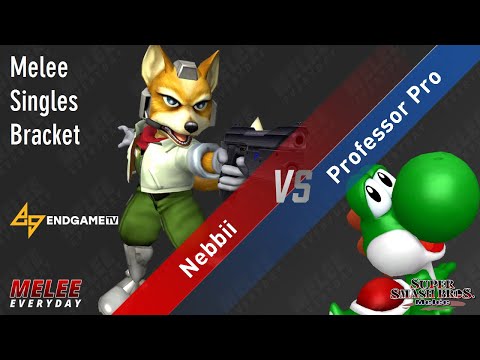 The Parking Lot - Nebbii (Fox) vs. Professor Pro (Yoshi) - SSBM - Winners Finals