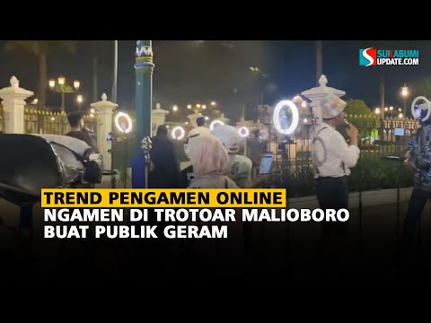 Trend Pengamen Online Ngamen di Trotoar Malioboro Buat Publik Geram