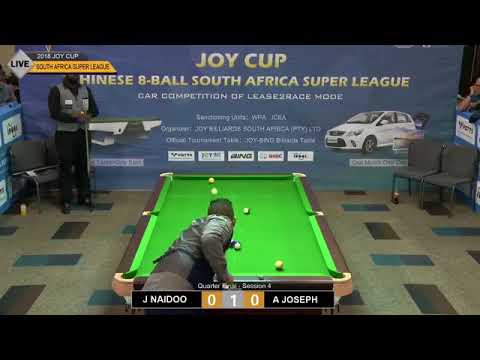 1st JOY Cup Chinese 8-Ball South Africa Super League (CESL) - Saturday Part 2