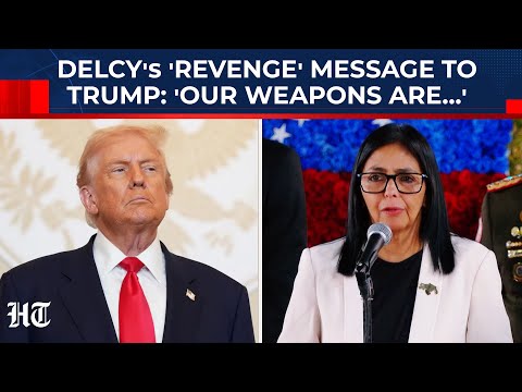 On Cam: Delcy's 'Revenge' Message To Trump - 'Our Weapons Are…'| Venezuela| USA| Maduro