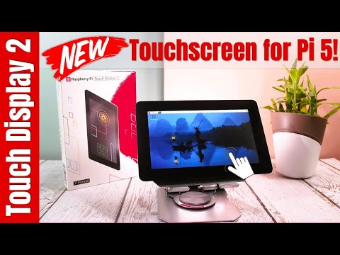 Raspberry Pi Display 2 Setup & Review   Unboxing, Comparison & Touchscreen Demo with Pi 5