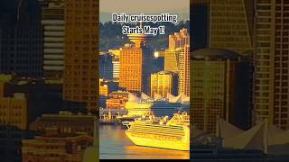 Cruisespotting high season is approaching in Vancouver!