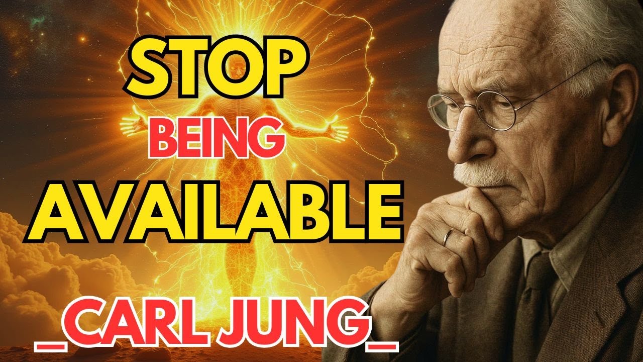 When You Stop Being Available, Everything Changes - Carl Jung - Spiritual Wisdom