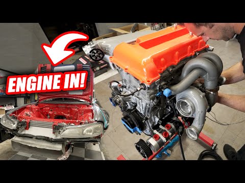 JET200 gets 750hp SR20VET with Ross Dry-Sump Installed - Prep for World Time Attack 2023 Pt3