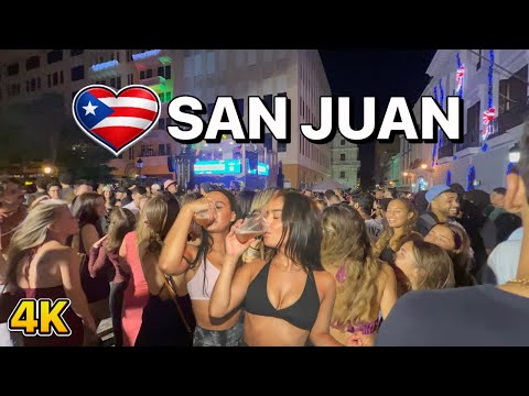 🇵🇷 San Juan Nightlife District Puerto Rico 2026 [FULL TOUR]