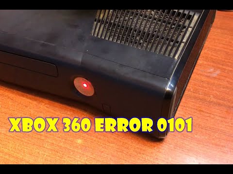 Xbox 360 Slim Red Dot of Death Error 0101