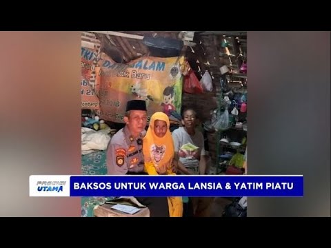 DITSAMAPTA POLDA BANTEN BANTU WARGA LANSIA &amp; YATIM PIATU