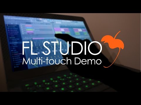 FL Studio 12 | Multitouch Demo + Razer Blade Laptop