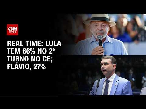 Real Time: Lula lidera cenários de 1º e 2º turnos no Ceará | CNN NOVO DIA