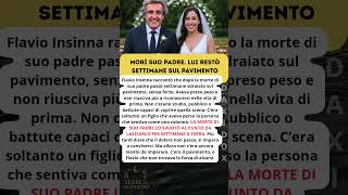 Flavio Insinna dopo la morte del padre passò settimane a terra Segreti Silenziosi V6 3SCP rst
