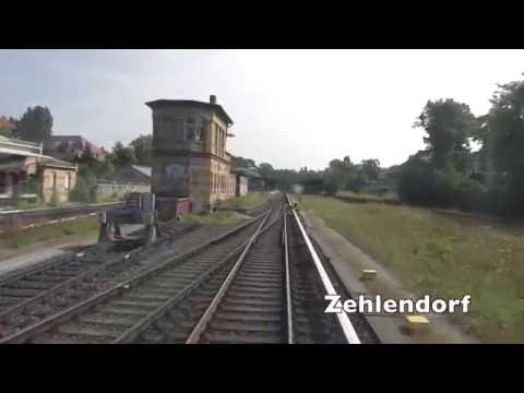 Führerstandsmitfahrt S-Bahn Berlin von Wannsee nach Oranienburg  auf der S1 mit BR 481 in 4K