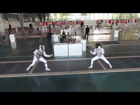 2023 122 T64 09 F F Individual Plovdiv BUL WC BLUE AZUMA  JPN vs LACHERAY  FRA