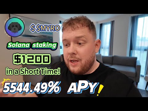 2025 Crypto Myro meme Solana Survival Guide: 5544.49% ROI Through $MYRO Staking & Farming