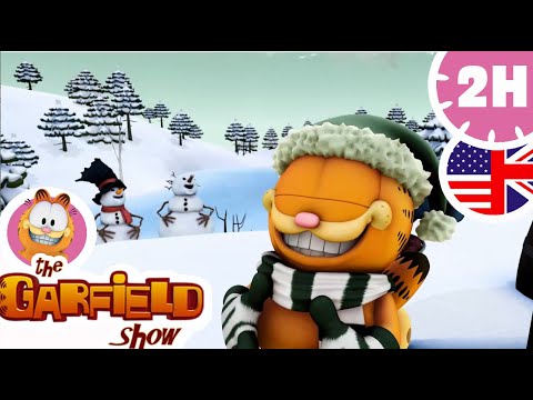 😸Garfield goes to the ski! 🏂 - The Garfield Show